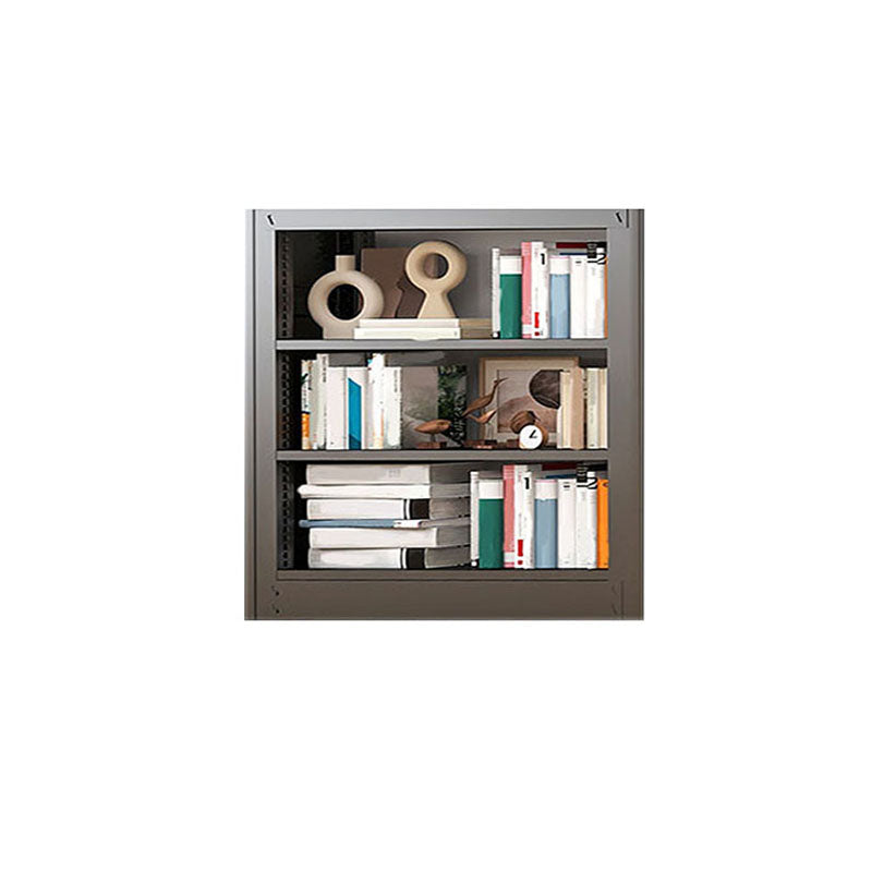 Open Metal Bookshelf Nordic Style Simple Rectangular Bookcase