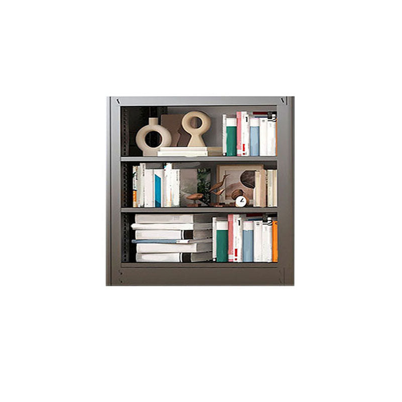 Open Metal Bookshelf Nordic Style Simple Rectangular Bookcase