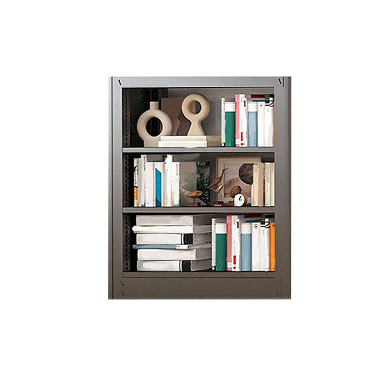 Open Metal Bookshelf Nordic Style Simple Rectangular Bookcase