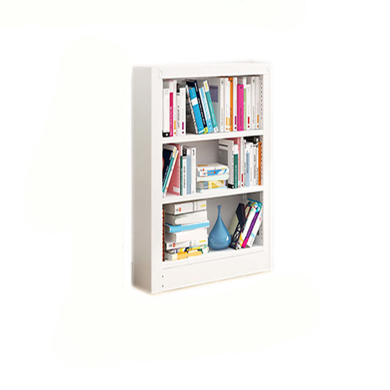 Open Metal Bookshelf Nordic Style Simple Rectangular Bookcase