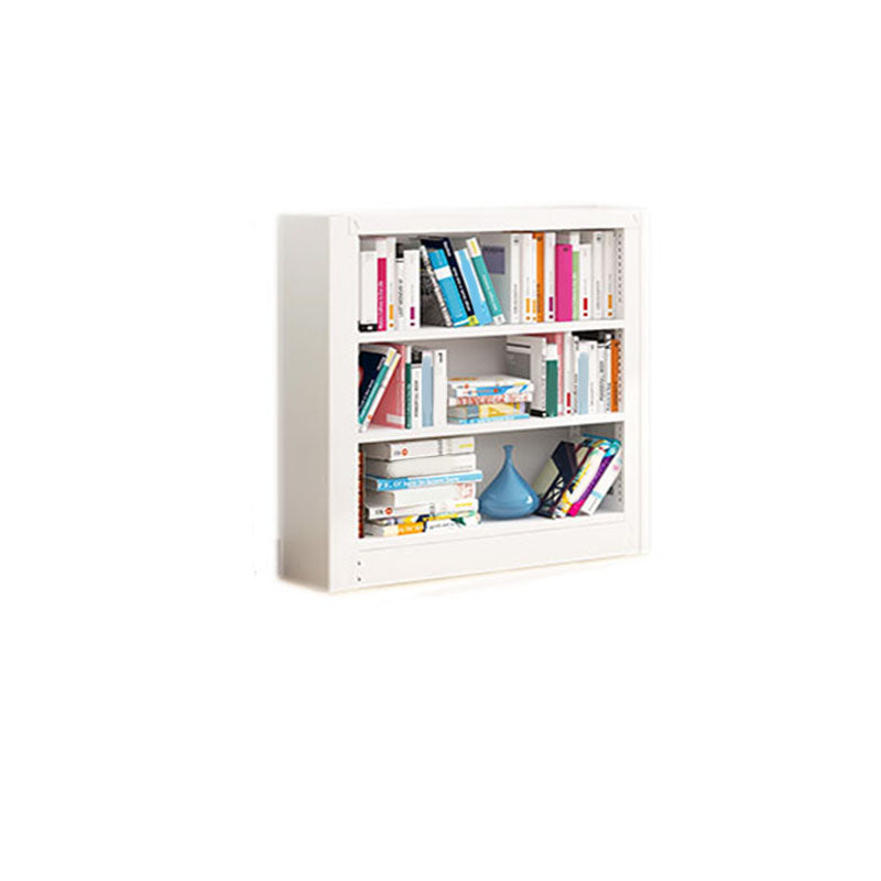 Open Metal Bookshelf Nordic Style Simple Rectangular Bookcase