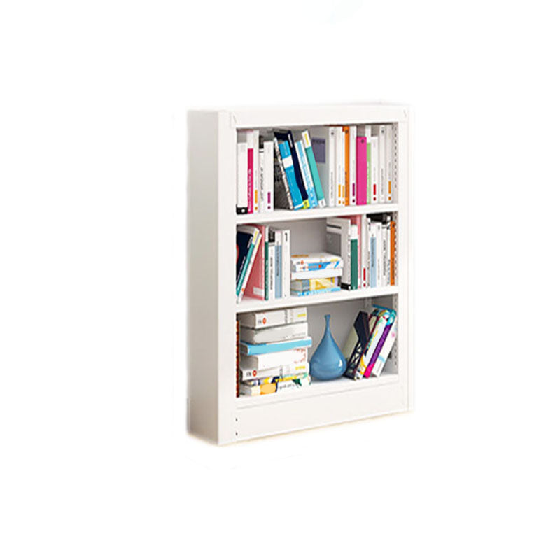Open Metal Bookshelf Nordic Style Simple Rectangular Bookcase