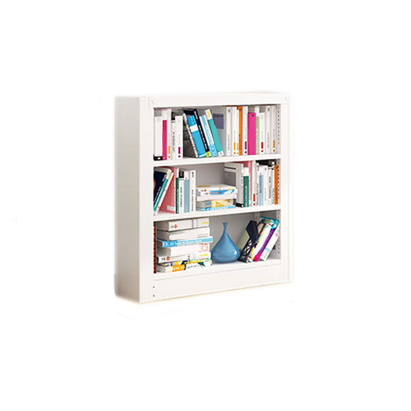 Open Metal Bookshelf Nordic Style Simple Rectangular Bookcase