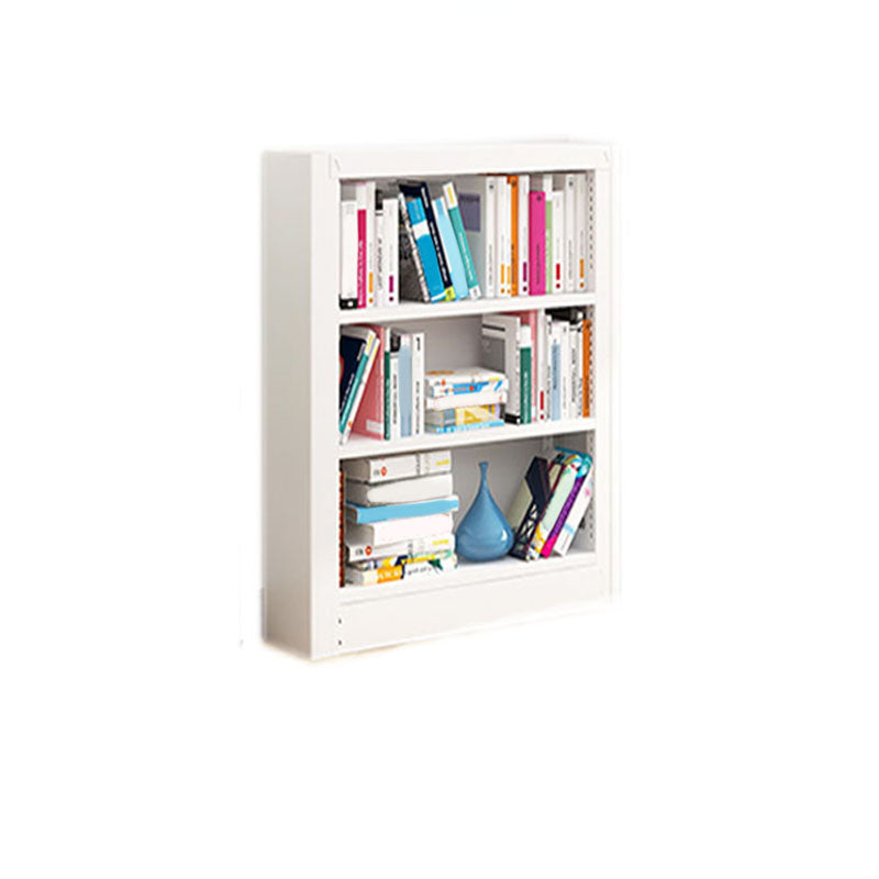 Open Metal Bookshelf Nordic Style Simple Rectangular Bookcase