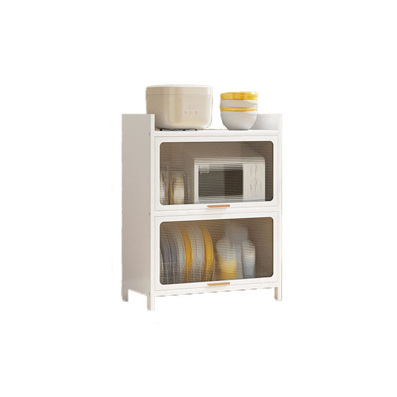 Closed Bookshelf Modern Metal Bookshelf Home Living Room Bookcase with Doors