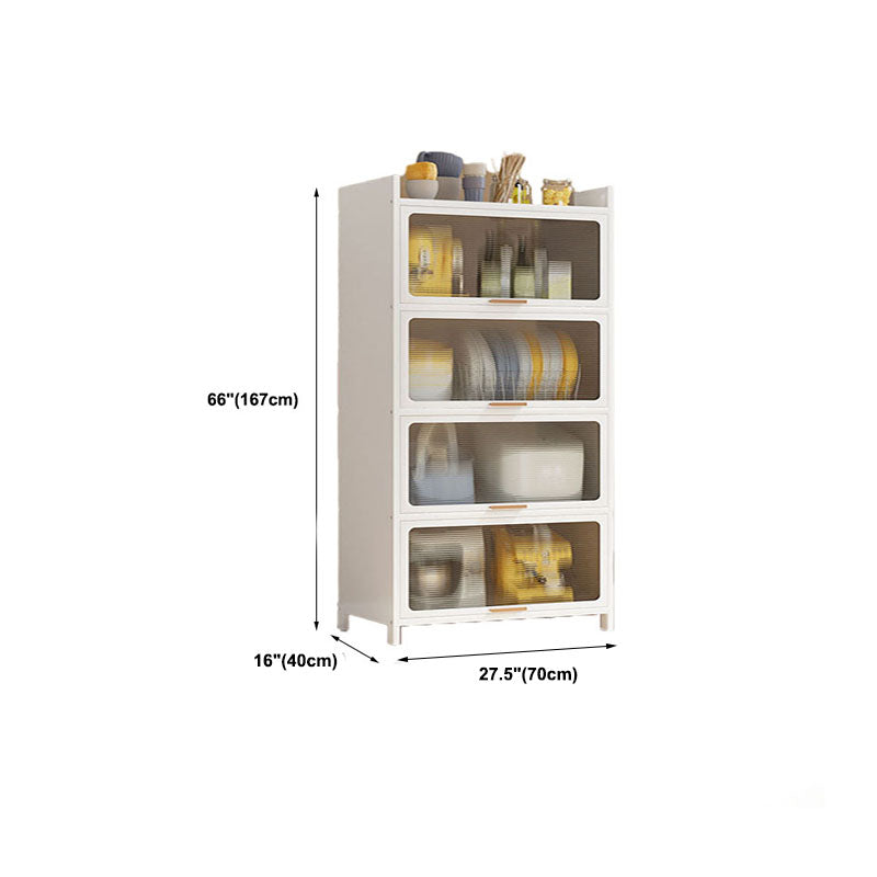 Closed Bookshelf Modern Metal Bookshelf Home Living Room Bookcase with Doors