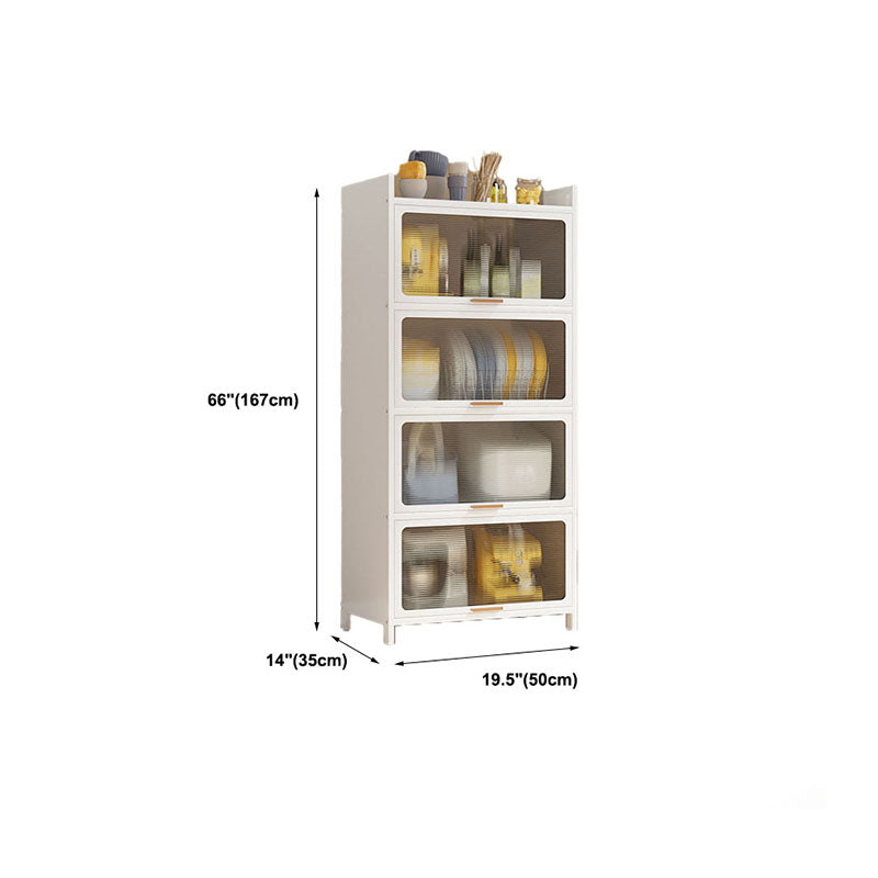 Closed Bookshelf Modern Metal Bookshelf Home Living Room Bookcase with Doors