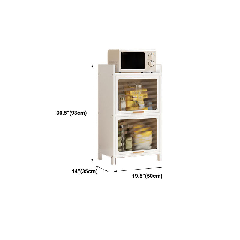 Closed Bookshelf Modern Metal Bookshelf Home Living Room Bookcase with Doors