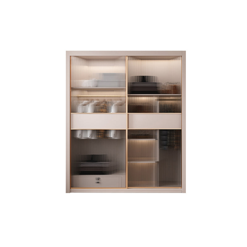 Sliding Wardrobe Closet With Drawer Contemporary Wardrobe Armoire