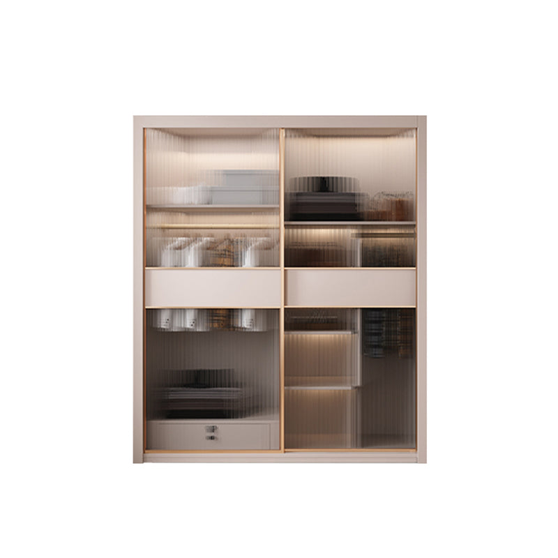 Sliding Wardrobe Closet With Drawer Contemporary Wardrobe Armoire
