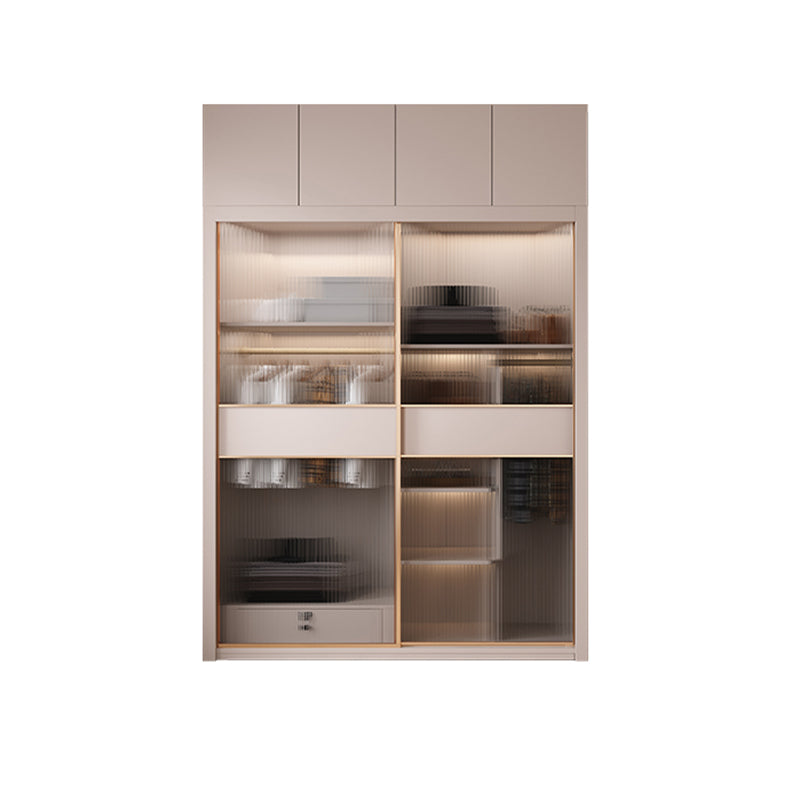 Sliding Wardrobe Closet With Drawer Contemporary Wardrobe Armoire