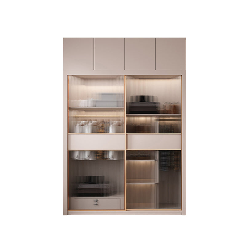 Sliding Wardrobe Closet With Drawer Contemporary Wardrobe Armoire