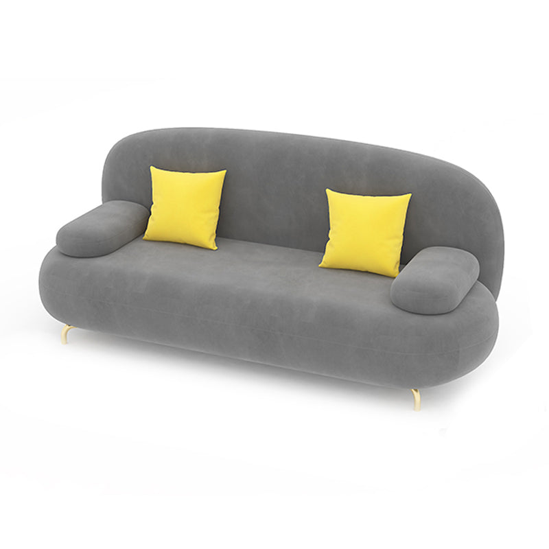 35.43" W x 27.55" H Contemporary Sofa Pillow Top Arm Standard Sofa