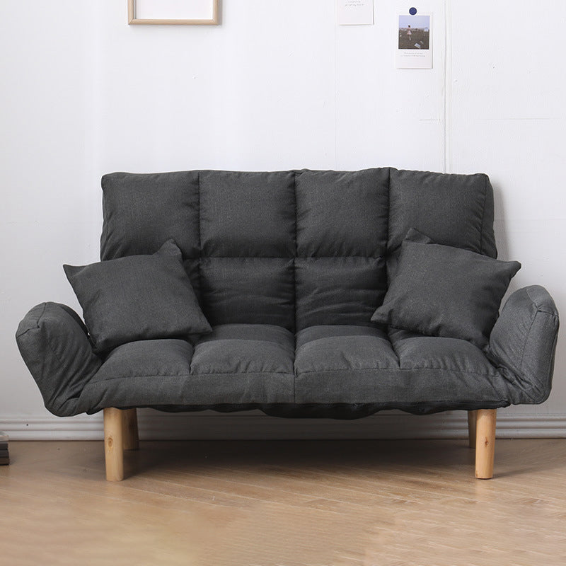 Contemporary Biscuit Back Square Arm Linen with Storage Seating
