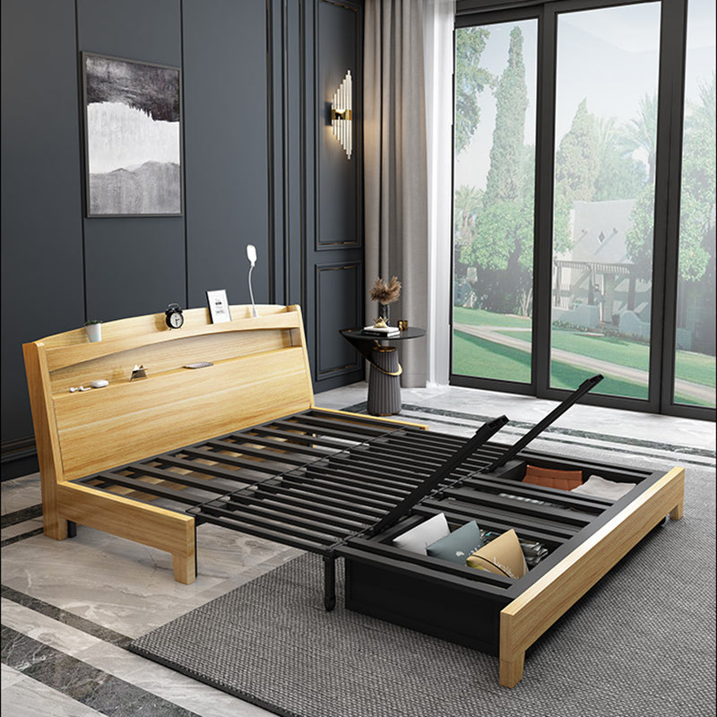 Convertible Faux Leather Contemporary Armless Bed Settee with Pillows