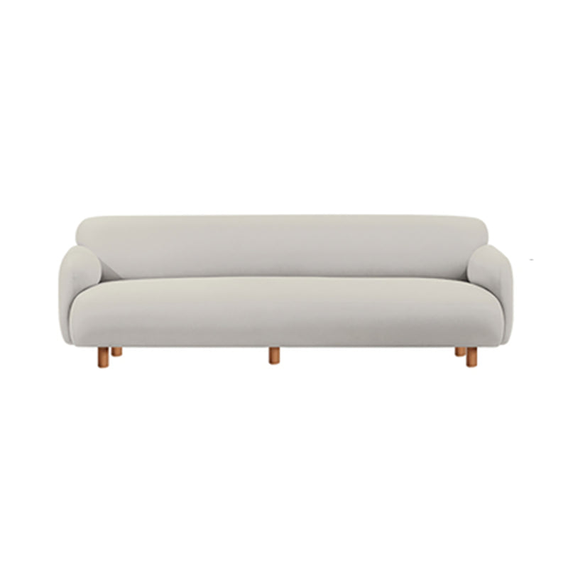 Faux Leather Modern Tight Back Standard Stain Resistant Settee Couch
