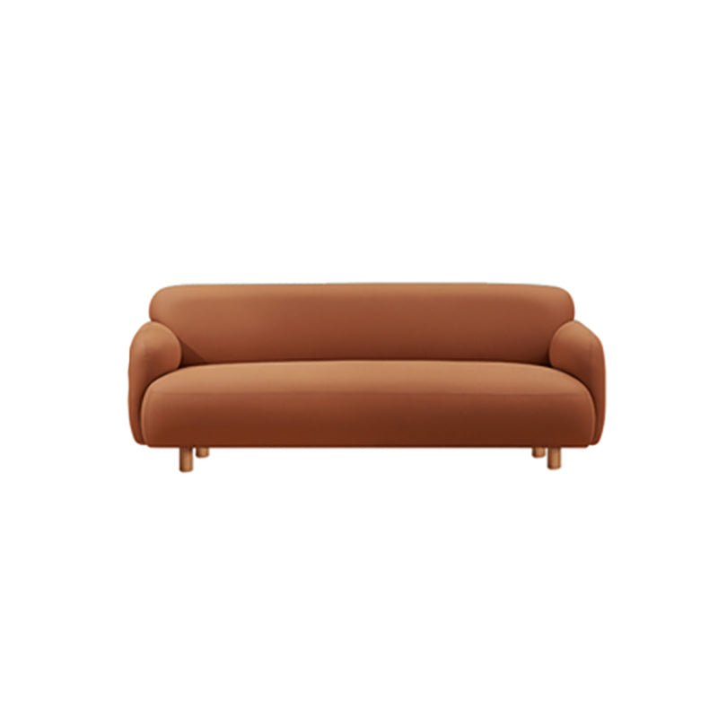Faux Leather Modern Tight Back Standard Stain Resistant Settee Couch