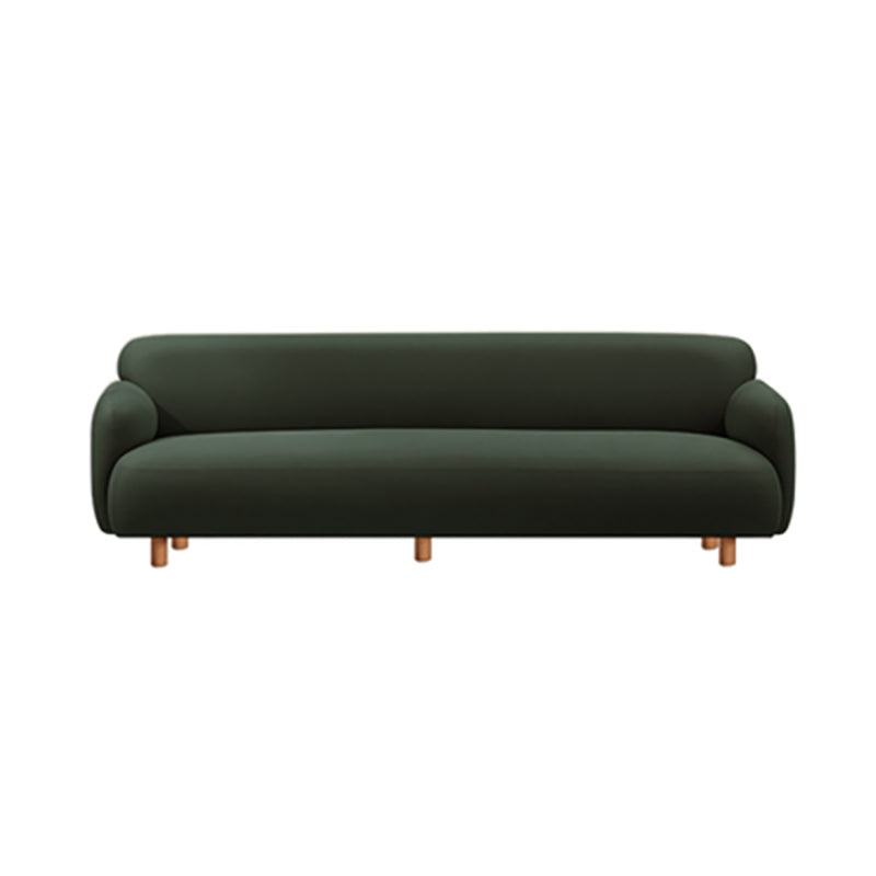 Faux Leather Modern Tight Back Standard Stain Resistant Settee Couch