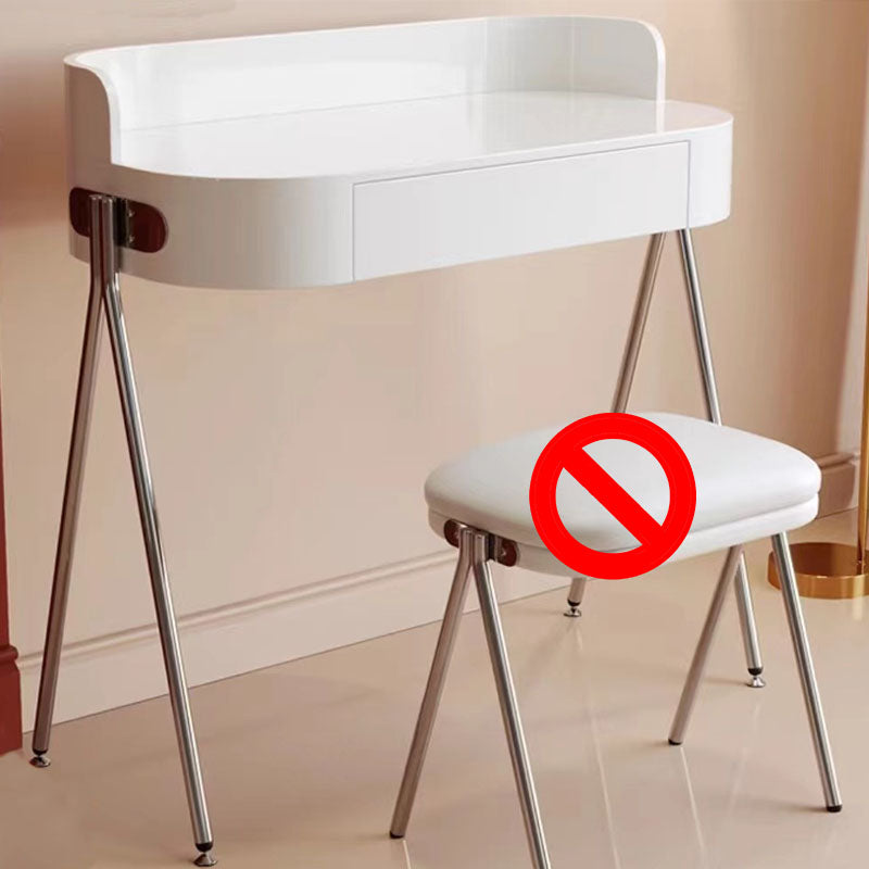 Contemporary Vanity Dressing Table 1 Drawer Black/White Vanity Tables