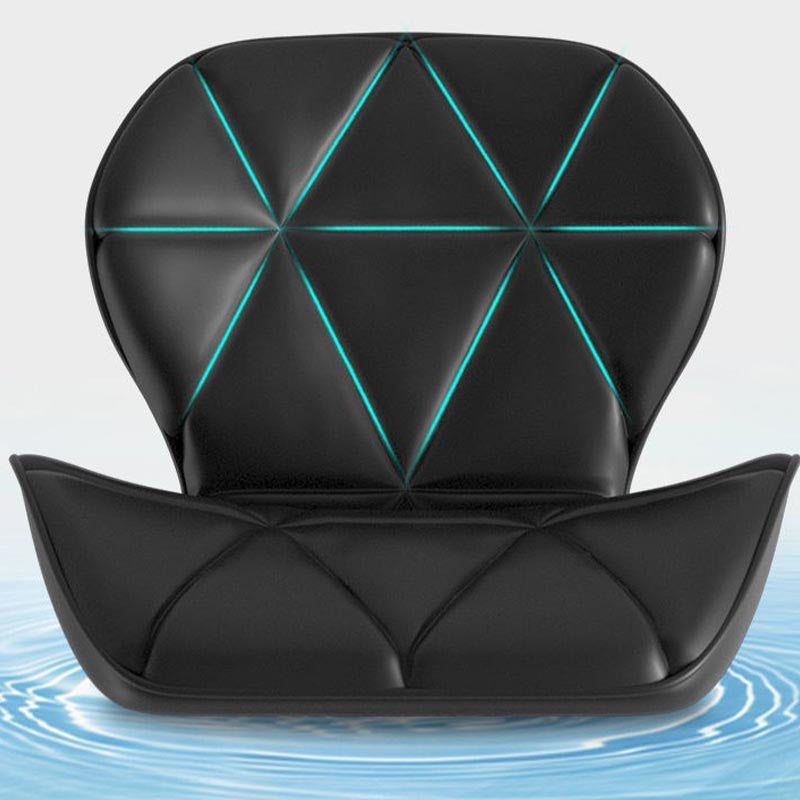 Modern Adjustable Height Swivel Stool Matte Finish Upholstered Bar Stools