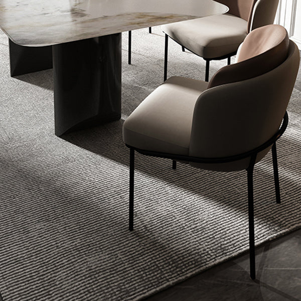 Modern 1/4/5/6/7 Pieces Dining Set Rectangle Stone Dining Table for Dining Room