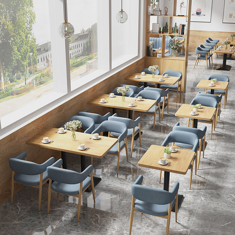 Industrial Style Dining Room Collection MDF Dining Site Table for Dining Room