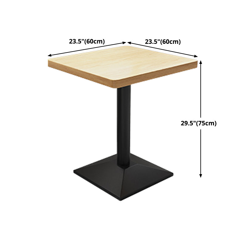 Industrial Style Dining Room Collection MDF Dining Site Table for Dining Room
