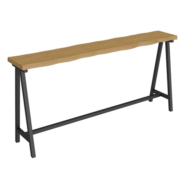 Modern Rectangle Pub Dining Set 1/2/4/7 Pieces Trestle Indoor Counter Height Set