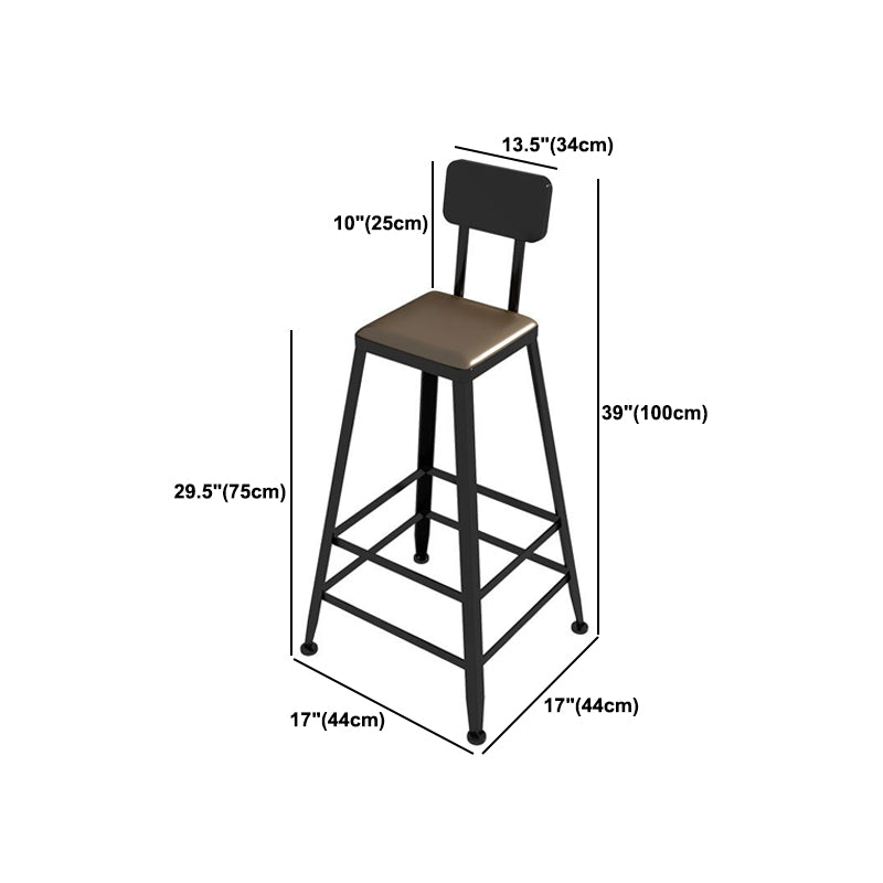 Glam 1/4/9 Pieces Bar Table Set Rectangle Counter Table with Stools for Milk Tea Shop