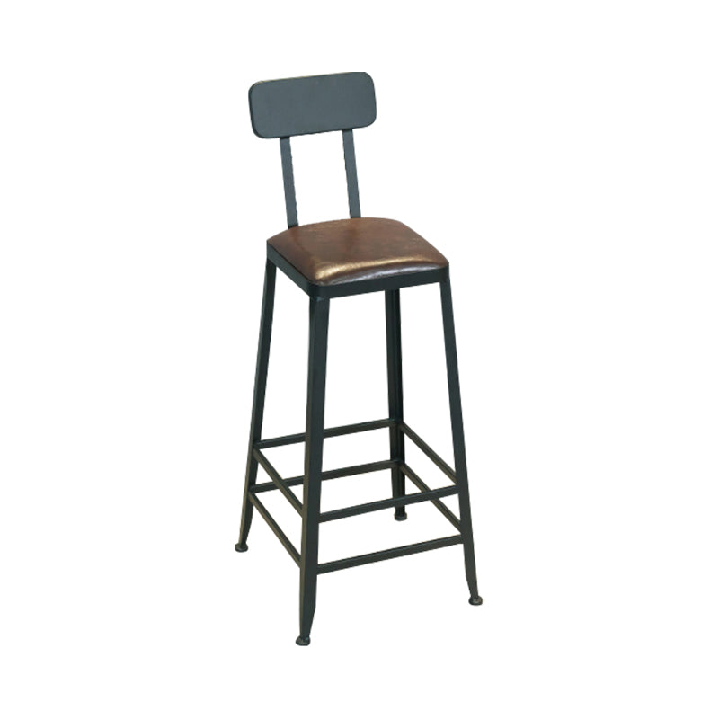 1/5 Pieces Industrial Rectangle Pub Table Set Wooden Counter Table with High Stools