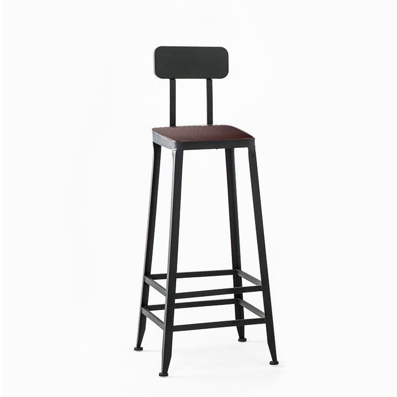 Industrial Rectangle Bar Table Set 1/5 Pieces Solid Wood Counter Table for Indoor