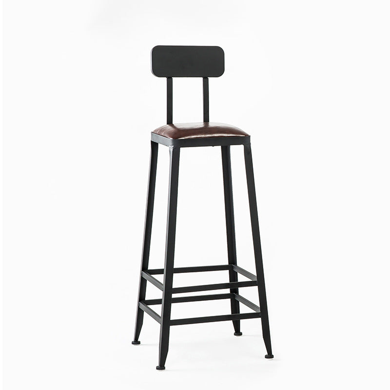 Industrial Rectangle Bar Table Set 1/5 Pieces Solid Wood Counter Table for Indoor