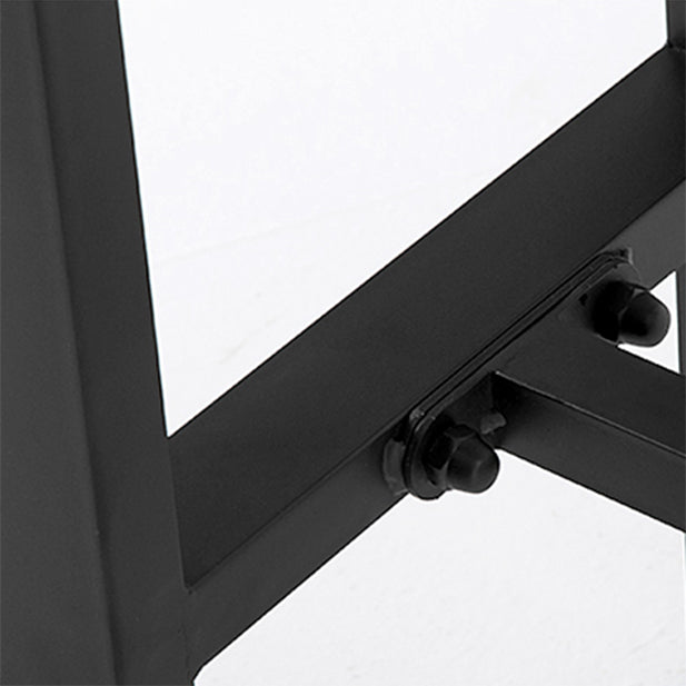 Industrial Rectangle Bar Table Set 1/5 Pieces Solid Wood Counter Table for Indoor