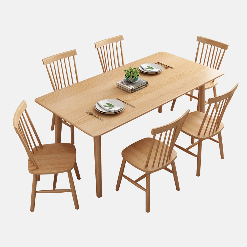 Modern Rectangle 1/2/5/7 Pieces Dining Set Indoor Dining Furniture