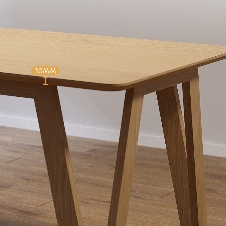 Modern 1/2/3/5/9 Pieces Dining Set Wood Dining Furniture Set in Natural