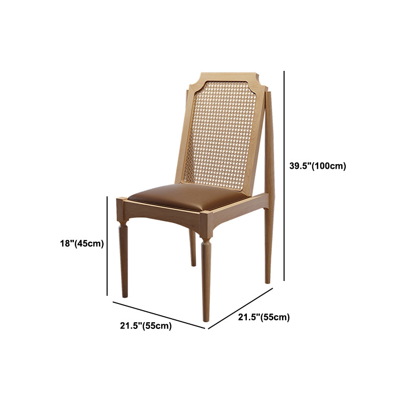 Modern 1/2/3/5/9 Pieces Dining Set Wood Dining Furniture Set in Natural