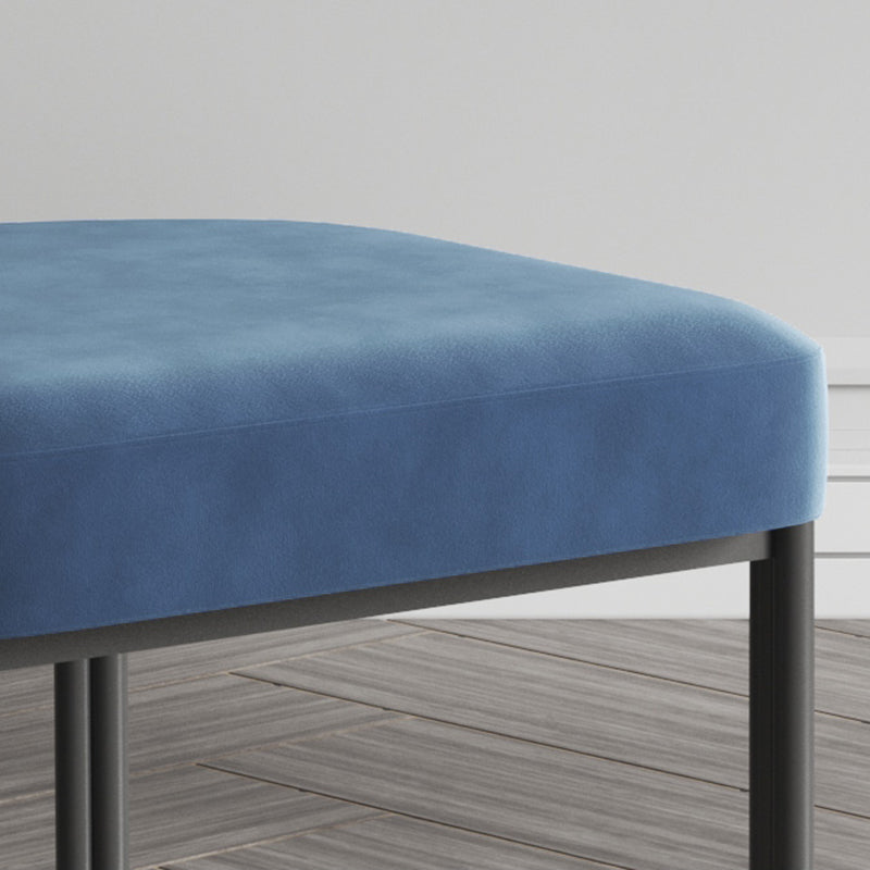 Contemporary Metal Indoor-Outdoor Room Chair Open Back Side Chair