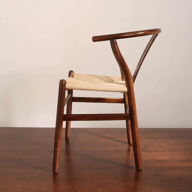 Contemporary Style Dining Wooden Chairs Kitchen Dining Armless Side Chairs