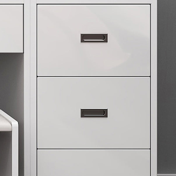 Engineered Wood White Wardrobe Cabinet Modern Wardrobe Closet