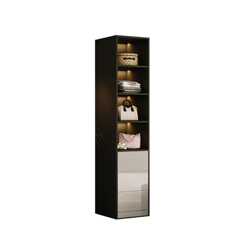 Engineered Wood Wardrobe Closet Contemporary Hinged Wardrobe Armoire