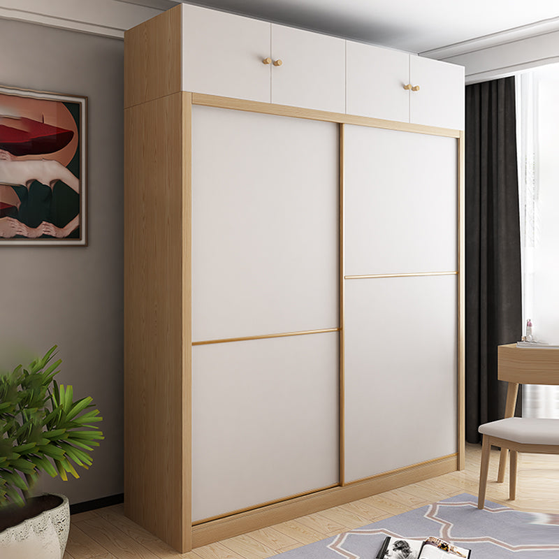 Engineered Wood Wardrobe Armoire Contemporary Wardrobe Cabinet