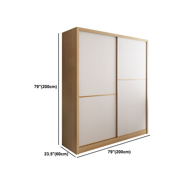 Engineered Wood Wardrobe Armoire Contemporary Wardrobe Cabinet