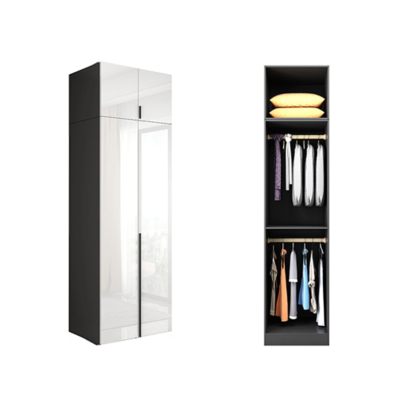 Modern Manufactured Wood Storage Cabinet High Gloss White Cabinet