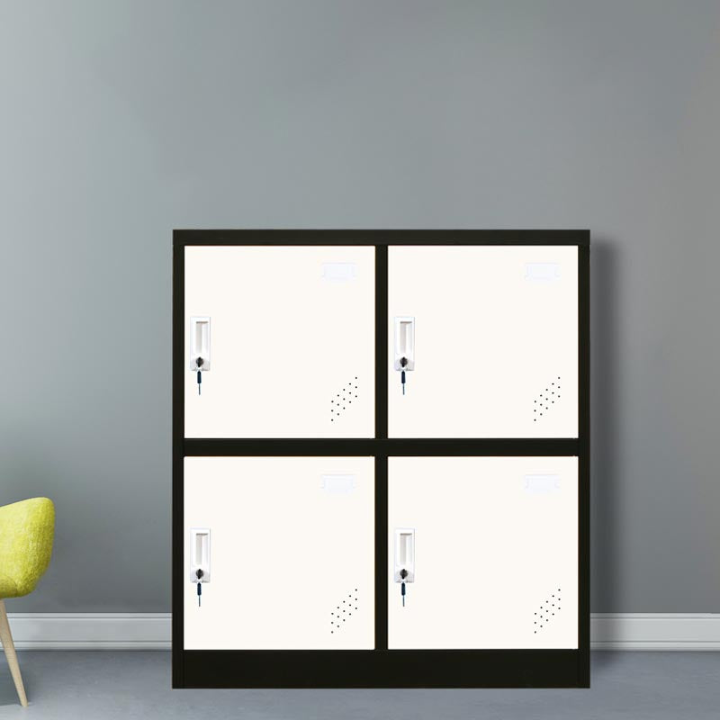 Contemporary Storage Cabinet Non-Hanging Wardrobe Armoire for Home