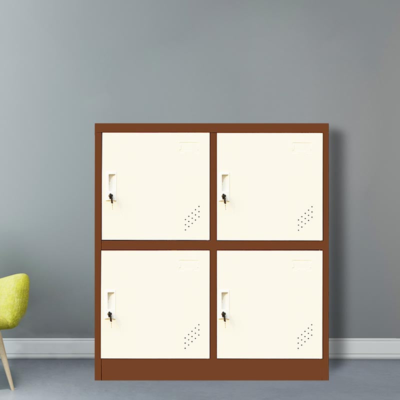 Contemporary Storage Cabinet Non-Hanging Wardrobe Armoire for Home