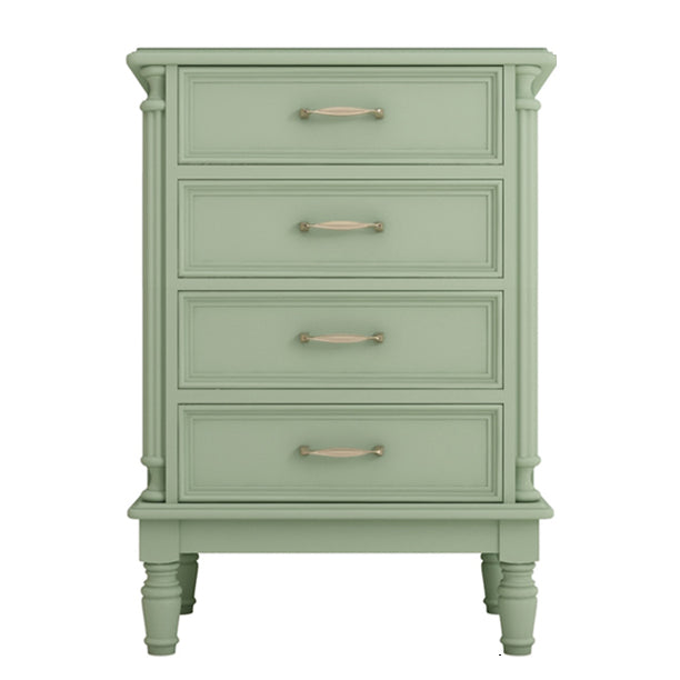 Wood Top Chest with Legs Vertical Dresser with Drawers for Bedroom