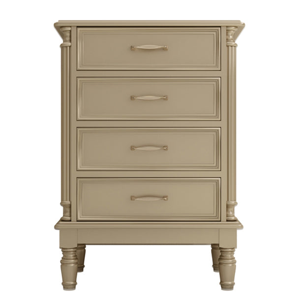 Wood Top Chest with Legs Vertical Dresser with Drawers for Bedroom