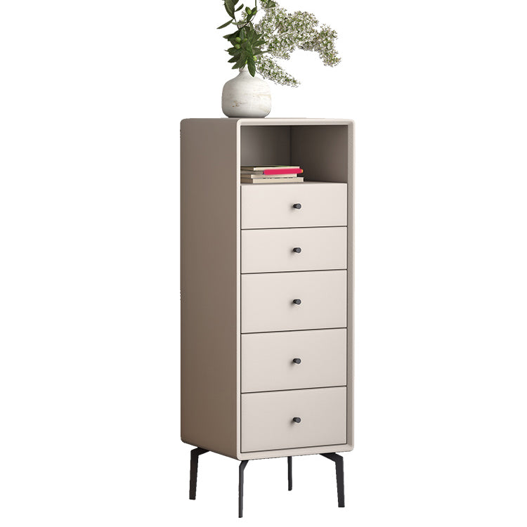 Lingerie Chest Metal Legs Contemporary Chest with Drawers for Bedroom