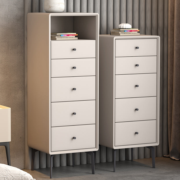 Lingerie Chest Metal Legs Contemporary Chest with Drawers for Bedroom