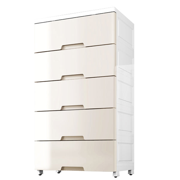 Lingerie Chest  Contemporary Plastic Chest with Drawers for Bedroom